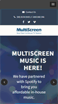 Mobile Screenshot of multiscreen.biz