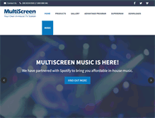 Tablet Screenshot of multiscreen.biz